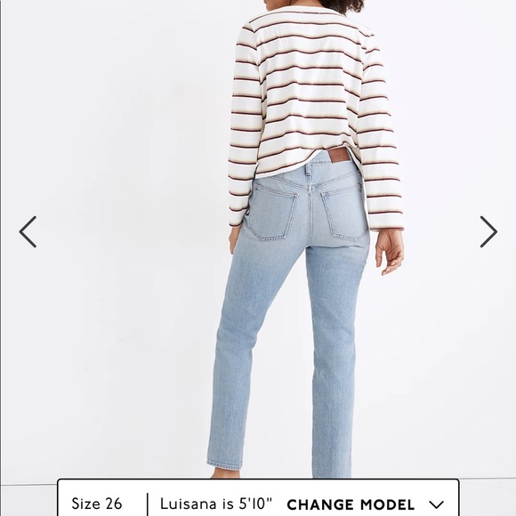 Madewell Perfect Vintage Jean in Fiore Wash - Picture 4 of 5